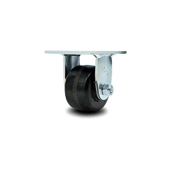 3.25 Inch Phenolic Wheel Rigid Caster with Roller Bearing